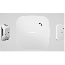 Detector de inundatie wireless Ajax LeaksProtect WH, autonomie 5 ani, 868 MHz, RF 1300 m, alb