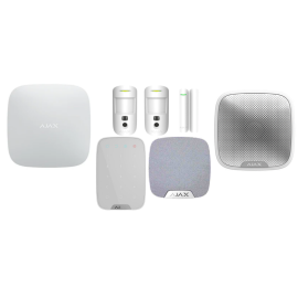Sistem de alarma wireless Ajax , 12 m, 88 grade, iluminator IR, pet immunity, 868 MHz, 15 taste