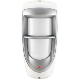 Detector de miscare exterior dual PIR Paradox Digigard DG85, 11x11 m, 90 grade, pet immunity, suport inclus