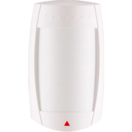 Detector de miscare wireless dual PIR Paradox PMD75, 11 m, 90 grade, pet immunity, 433/868 MHz, RF 70 m