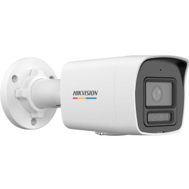 Camera de supraveghere IP ColorVu, Hikvision DS-2CD1027G2H-LIU-2.8mm, 2MP, Smart Hybrid 30m, Microfon, PoE, IP67